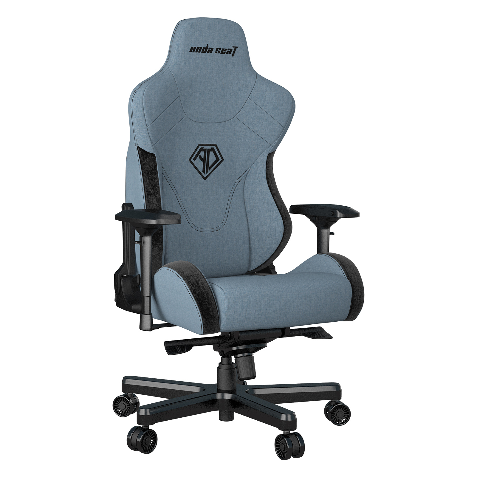 Кресло игровое Anda Seat T-Pro 2 Size XL Grey/Black (AD12XLLA-01-GB-F) изображение 4