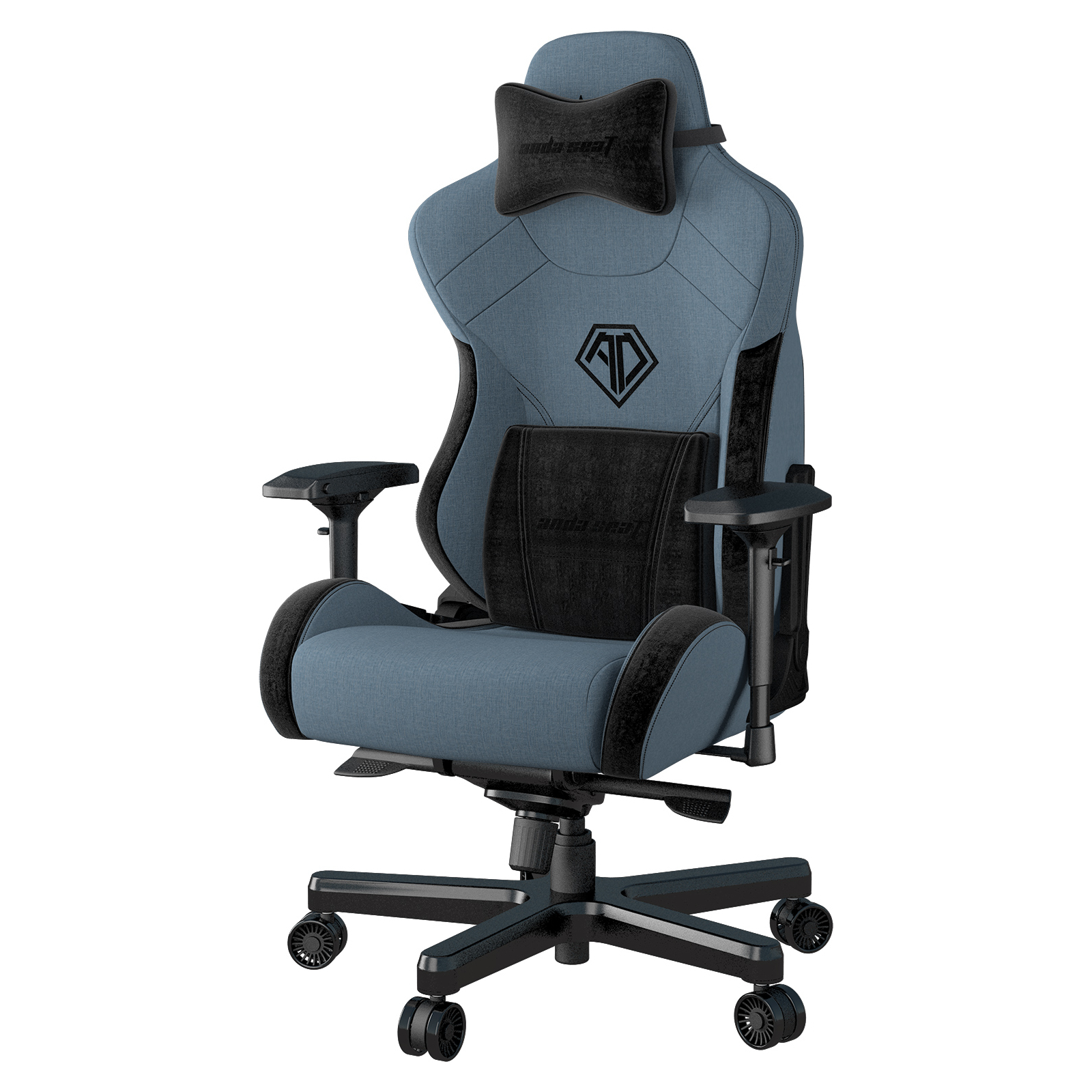 Кресло игровое Anda Seat T-Pro 2 Size XL Blue/Black (AD12XLLA-01-SB-F)