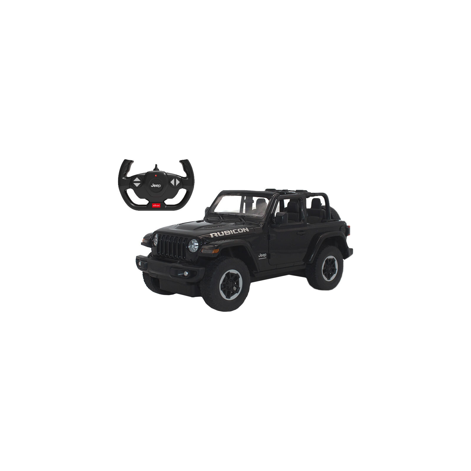 Радиоуправляемая игрушка Rastar JEEP Wrangler Rubicon 1:14 черный (79460 black)