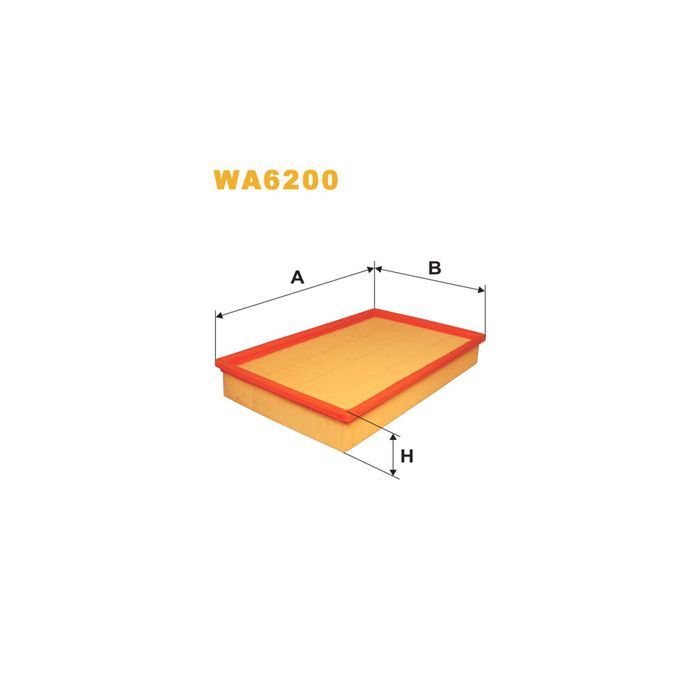 Повітряний фільтр для автомобіля Wixfiltron WA6200