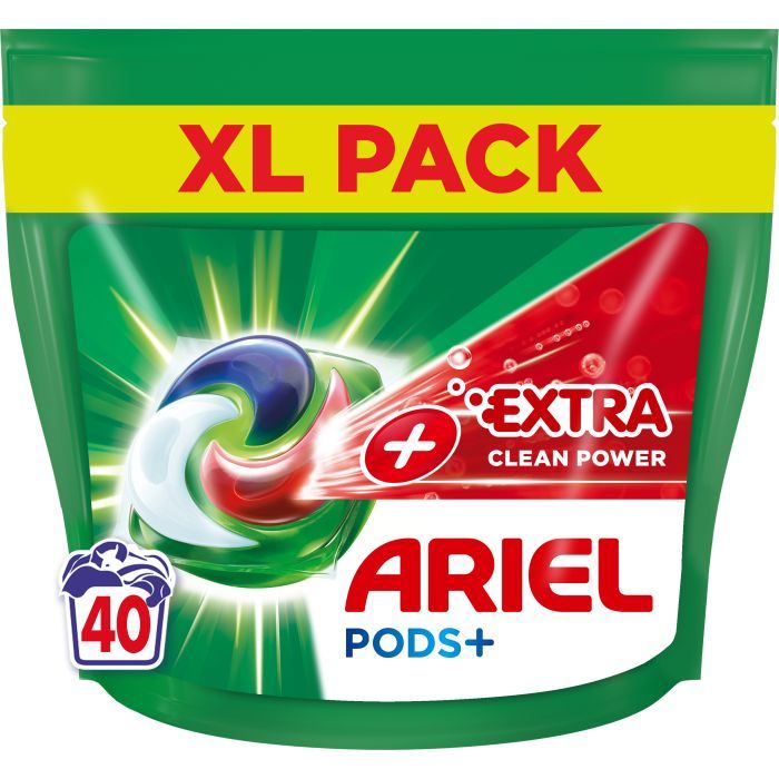 Капсулы для стирки Ariel Pods All-in-1 + Сила экстраочистки 52 шт. (8001090804938)