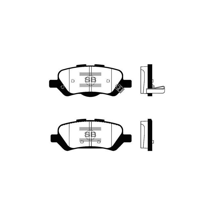 Тормозные колодки HI-Q SP1459