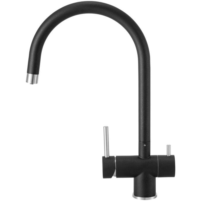 Смеситель GRANADO Caspe black shine (gz0801) изображение 2