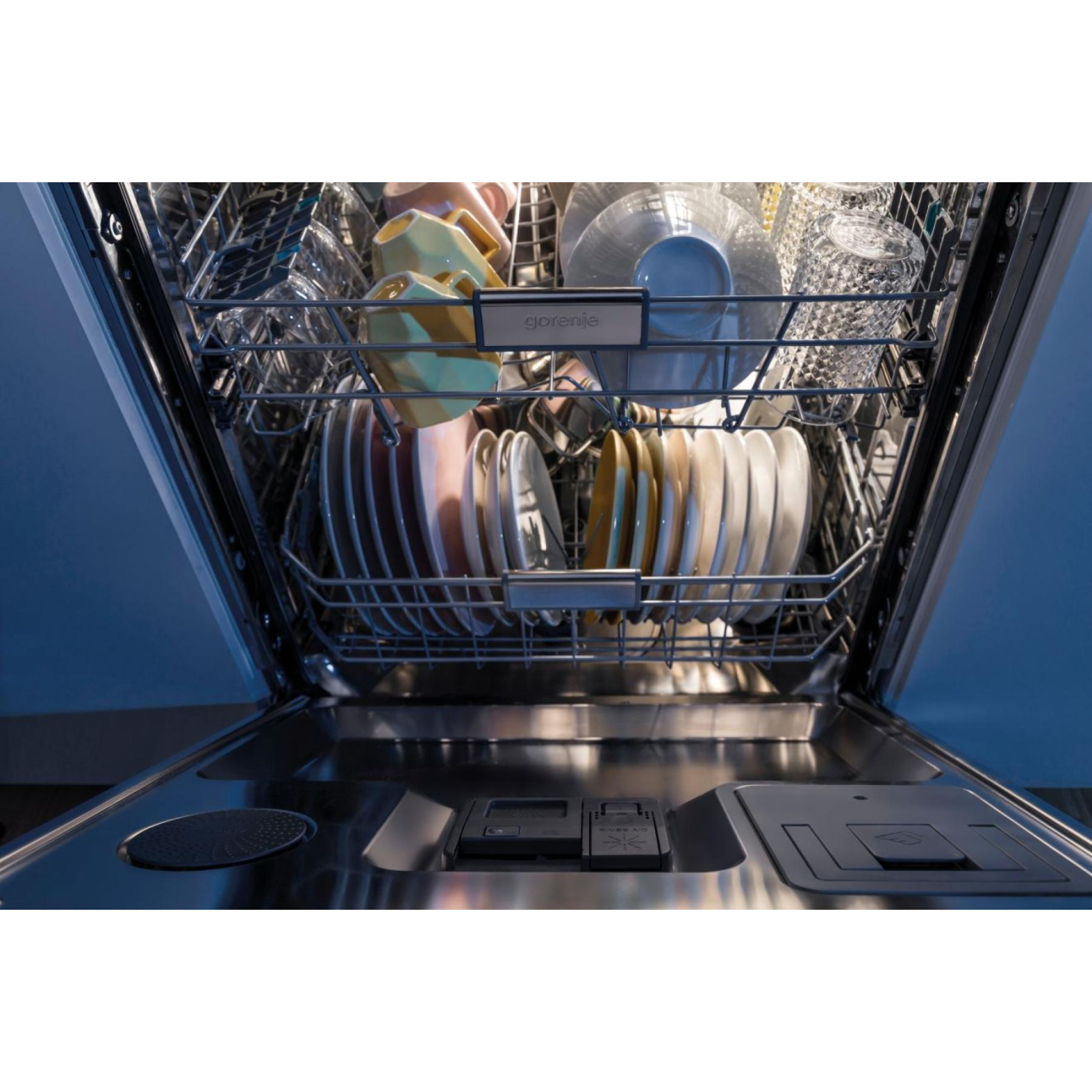 Посудомоечная машина Gorenje вбудовувана, 16компл., A+++, 60см, автоматичне відчинення, с (GV663D60) изображение 17