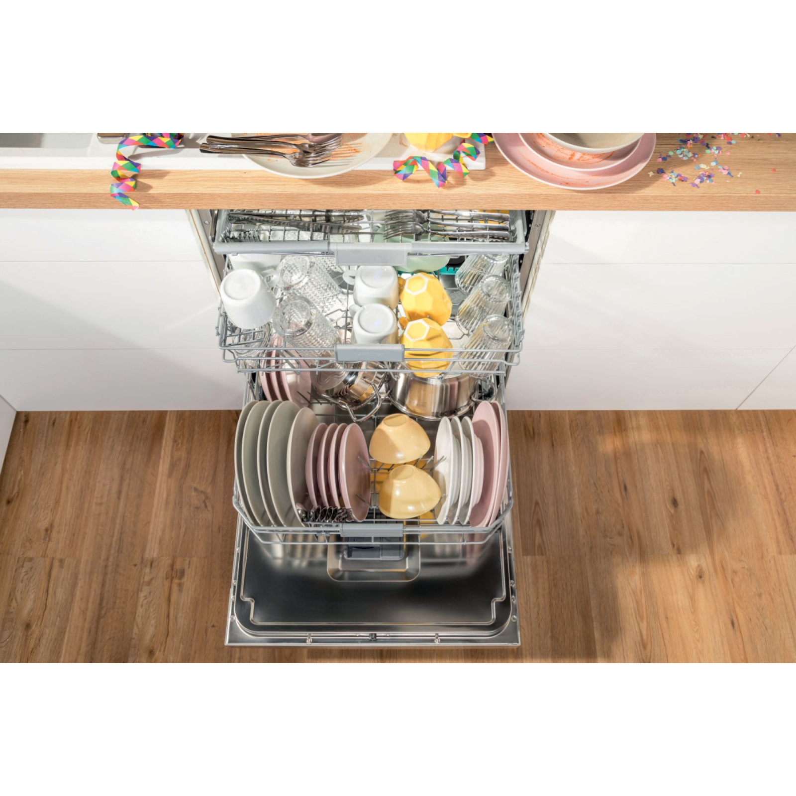 Посудомийна машина Gorenje вбудовувана, 16компл., A+++, 60см, автоматичне відчинення, с (GV663D60) зображення 24