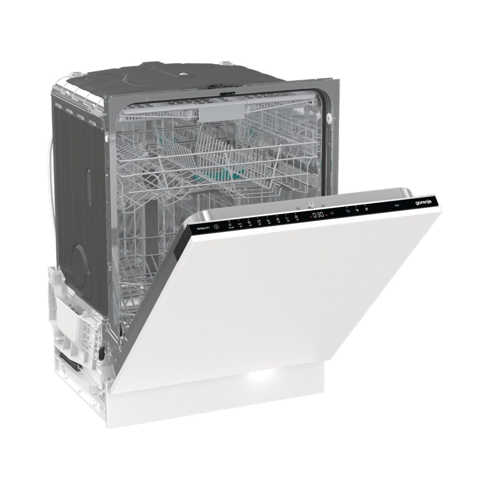 Посудомоечная машина Gorenje вбудовувана, 16компл., A+++, 60см, автоматичне відчинення, с (GV663D60) изображение 4