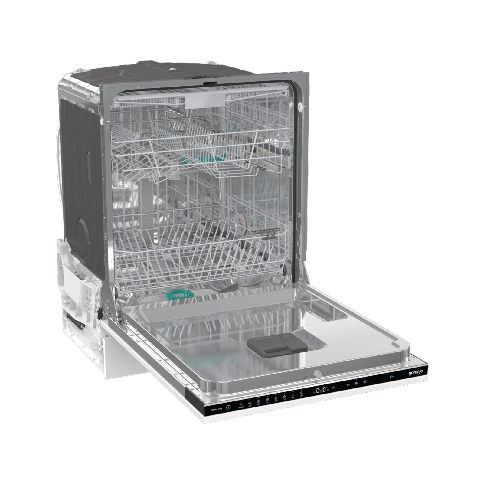 Посудомийна машина Gorenje вбудовувана, 16компл., A+++, 60см, автоматичне відчинення, с (GV663D60) зображення 6