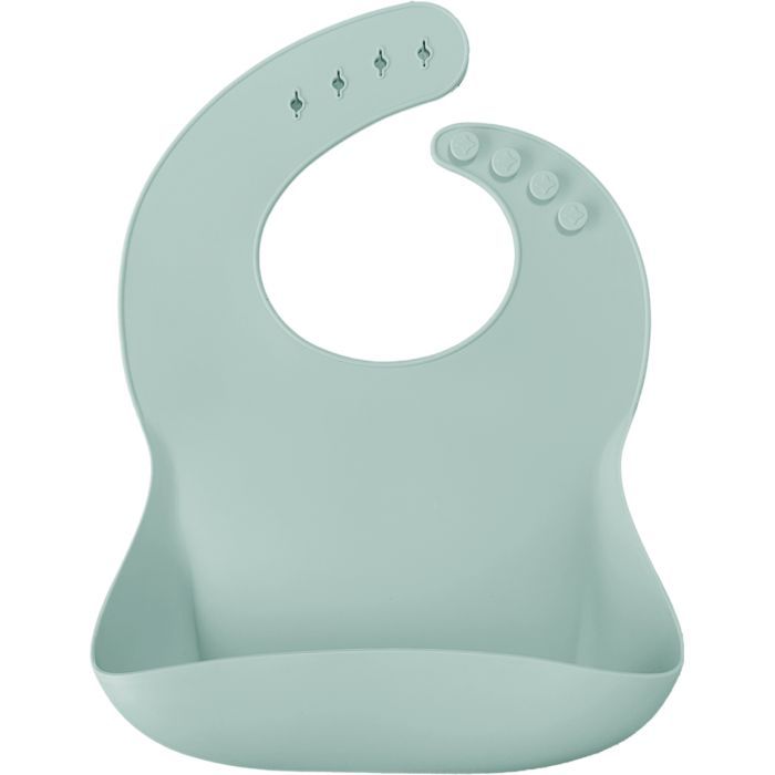Слинявчик MinikOiOi Basics-Bib силіконовий 100 (River Green) (101020058)