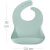 Слинявчик MinikOiOi Basics-Bib силіконовий 100 (River Green) (101020058) зображення 6