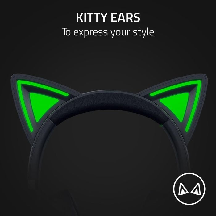 Наушники Razer Kraken Kitty V2 Quartz (RZ04-04730200-R3M1) изображение 5
