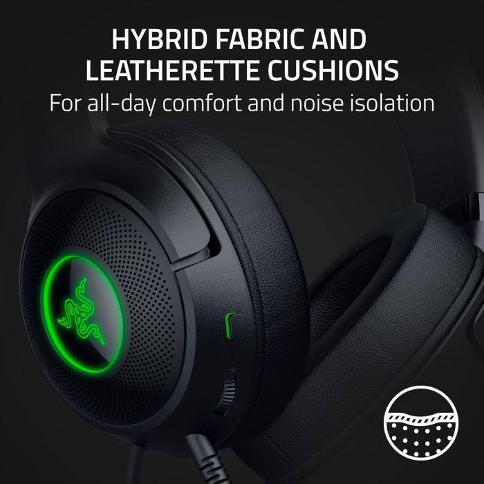 Наушники Razer Kraken Kitty V2 Quartz (RZ04-04730200-R3M1) изображение 8