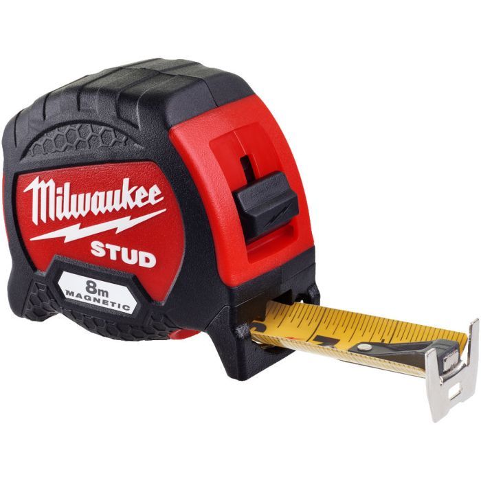 Рулетка Milwaukee магнитная STUD, 5м 33мм (4932471626)