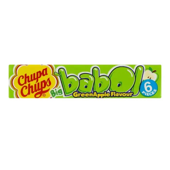 Жевательная резинка Chupa Chups Big Babol со вкусом яблока 27.6 г (80843139)
