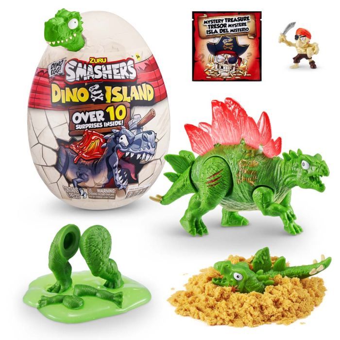 Игровой набор Smashers Mini Dino Island с аксессуарами-D (Смешерс Мини Дино Айленд) (7486D)