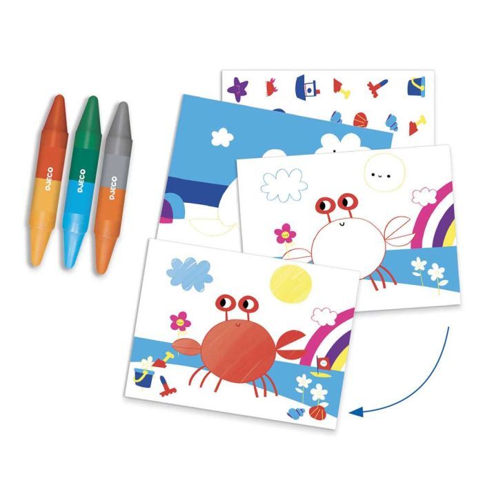 Набір для творчості Djeco Підводний світ (DJ09294) зображення 2