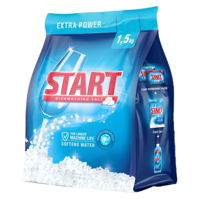 Соль для посудомоечных машин Start 1.5 кг (4820207100015)