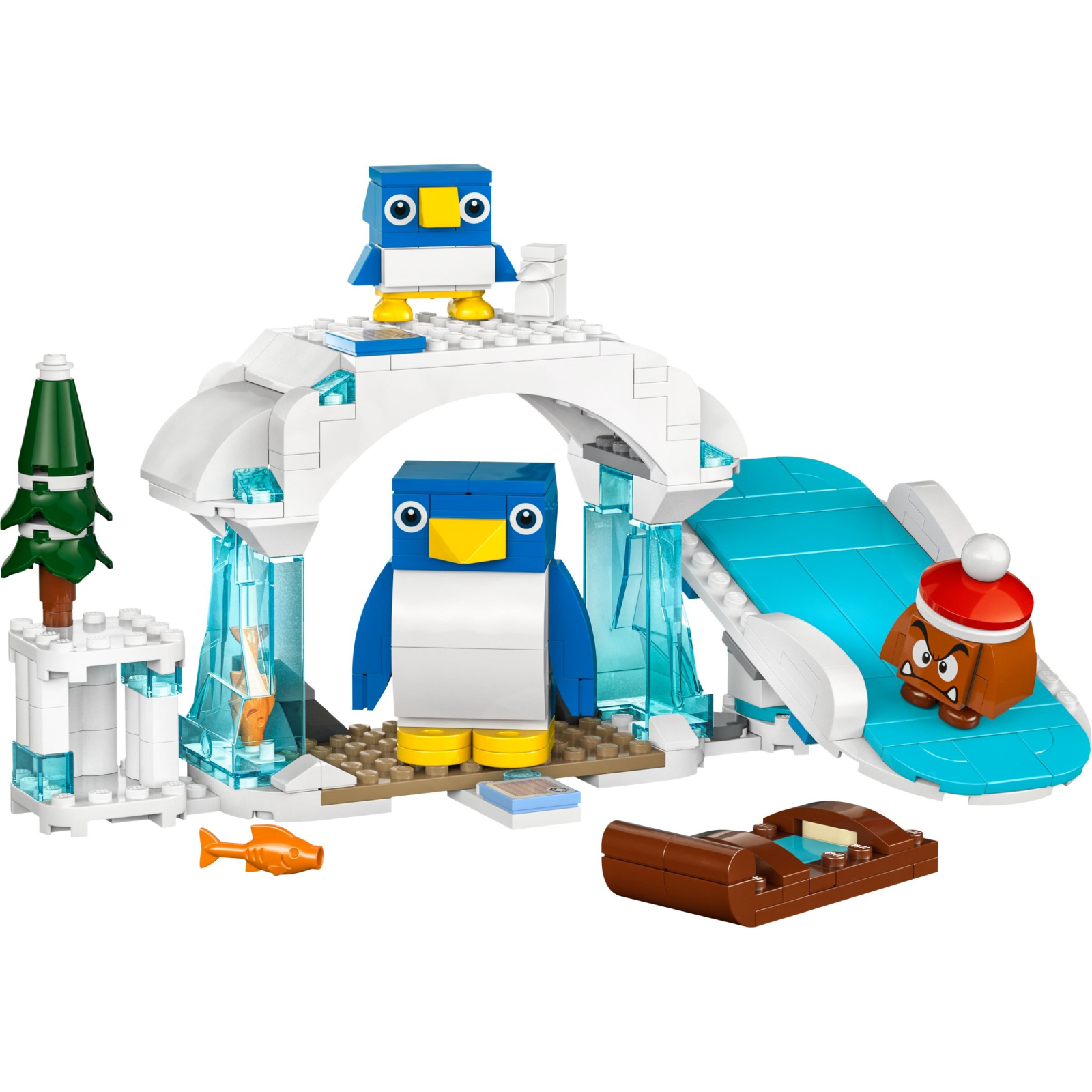 Конструктор LEGO Super Mario Снігова пригода родини penguin. Додатковий набір (71430) зображення 2
