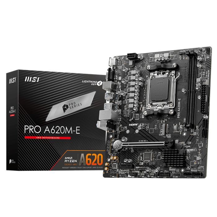 Материнская плата MSI PRO A620M-E изображение 2
