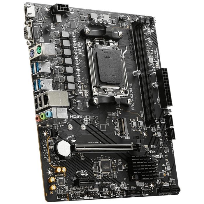 Материнская плата MSI PRO A620M-E изображение 4