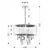 Люстра Candellux LEDA (31-84316) зображення 2