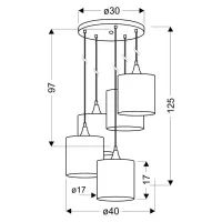 Люстра Candellux LONG (35-73976) зображення 2