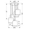 Люстра Candellux LONG (35-73976) зображення 2
