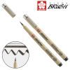 Лайнер Sakura кисть PIGMA Brush, Черный (084511352087)