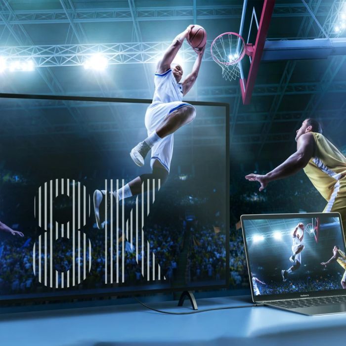 Дата кабель USB-С to USB-С 0.8m Thunderbolt4 40Gbps Power Delivery 100W 8K60Hz Choetech (A3010-BK) изображение 5