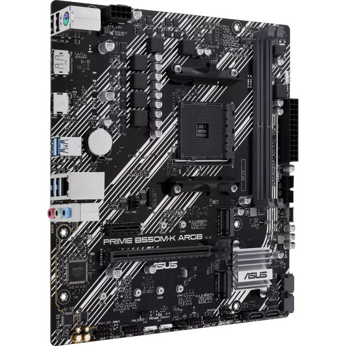 Материнская плата ASUS PRIME B550M-K ARGB изображение 2