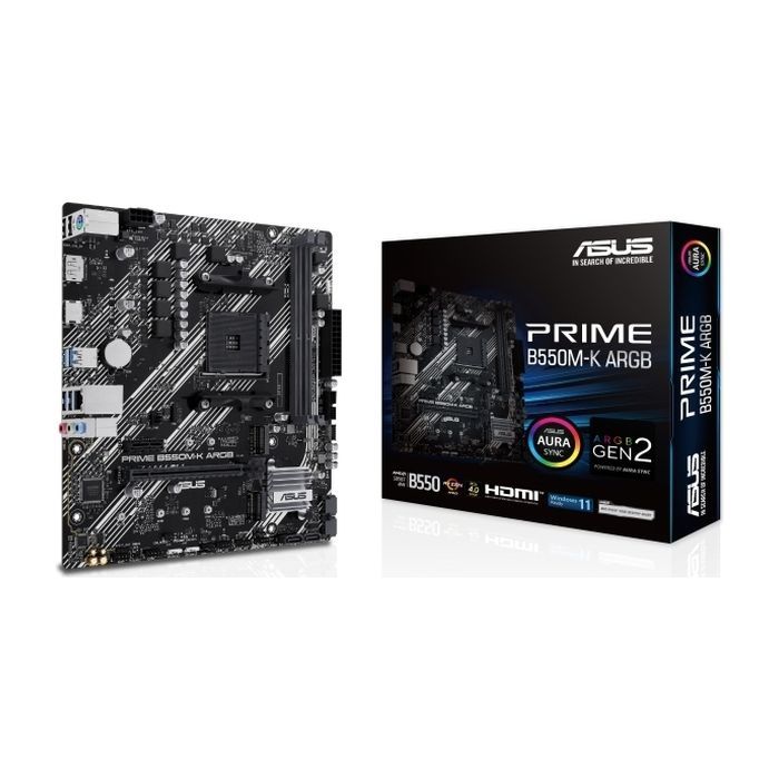 Материнская плата ASUS PRIME B550M-K ARGB изображение 8