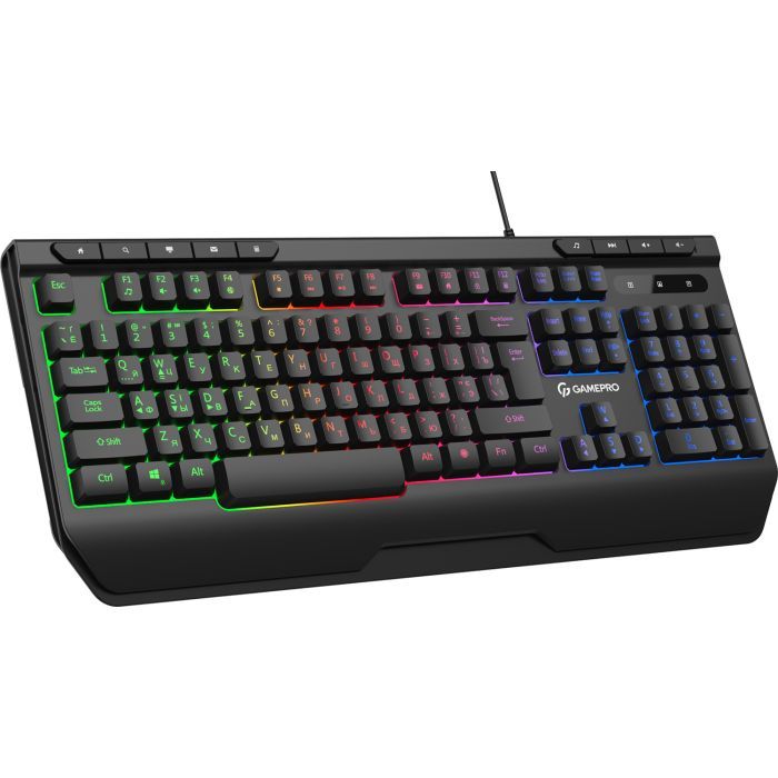 Клавиатура GamePro GK550 USB Black (GK550) изображение 3