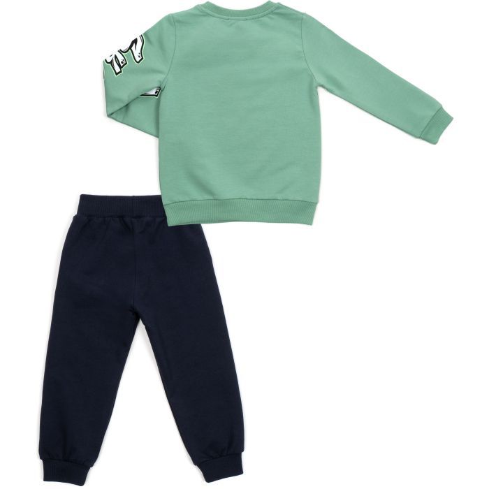 Спортивний костюм дитячий Breeze з ведмедиком (19241-104B-green) зображення 4