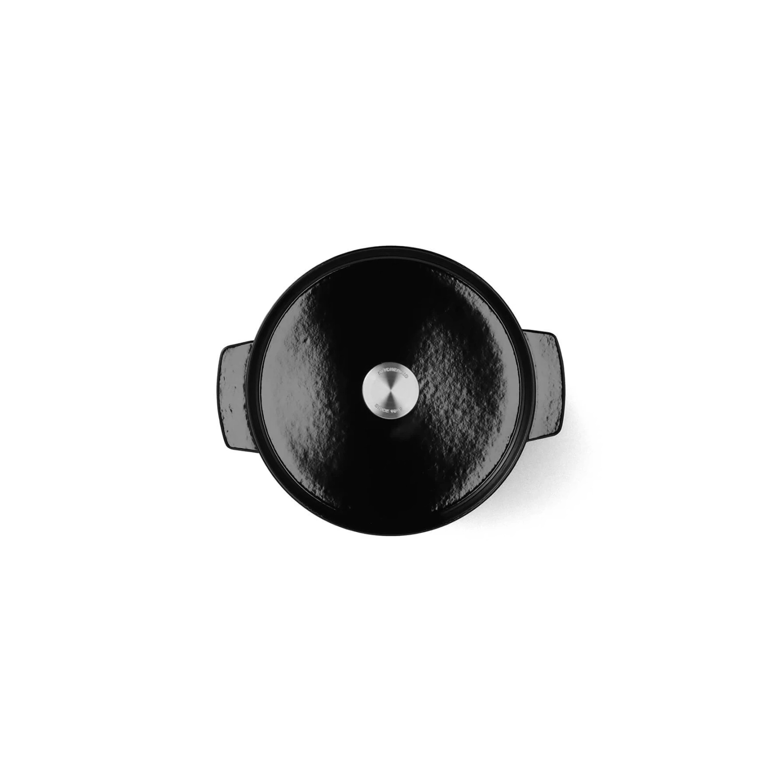 Каструля KitchenAid чавунна з кришкою 3,3 л Чорна (CC006058-001) зображення 2