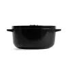 Каструля KitchenAid чавунна з кришкою 5,2 л Чорна (CC006061-001) зображення 4