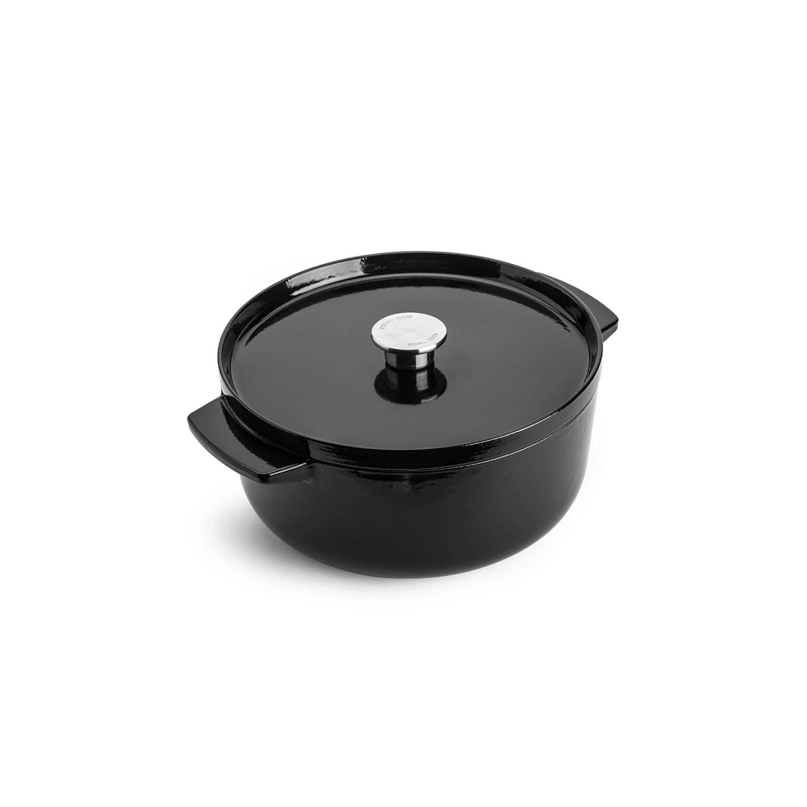 Каструля KitchenAid чавунна з кришкою 5,2 л Чорна (CC006061-001)