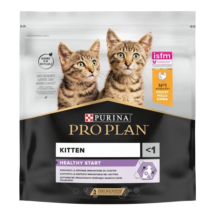 Сухой корм для кошек Purina Pro Plan Original Kitten с курицей 400 г (7613036545099)