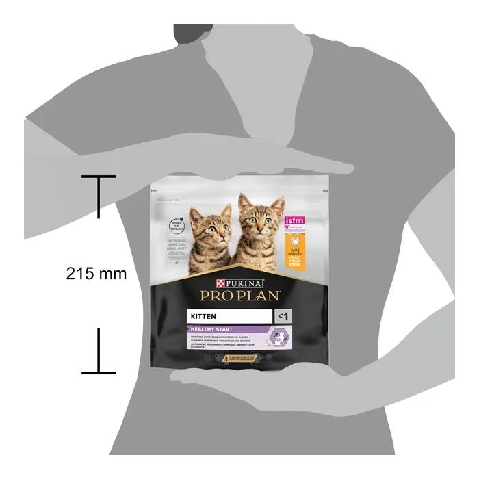 Сухой корм для кошек Purina Pro Plan Original Kitten с курицей 400 г (7613036545099) изображение 3