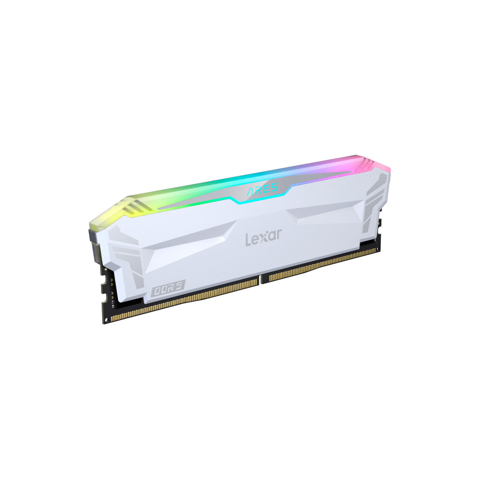 Модуль памяти для компьютера DDR5 32GB (2x(16GB) 6400 MHz Ares RGB White Lexar (LD5EU016G-R6400GDWA) изображение 2