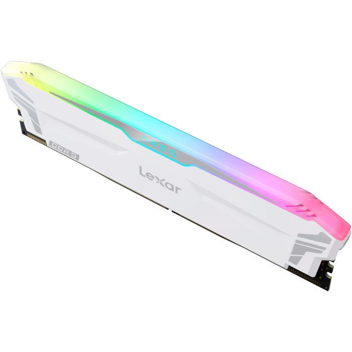 Модуль памяти для компьютера DDR5 32GB (2x(16GB) 6400 MHz Ares RGB White Lexar (LD5EU016G-R6400GDWA) изображение 4