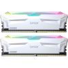Модуль памяти для компьютера DDR5 32GB (2x(16GB) 6400 MHz Ares RGB White Lexar (LD5EU016G-R6400GDWA)