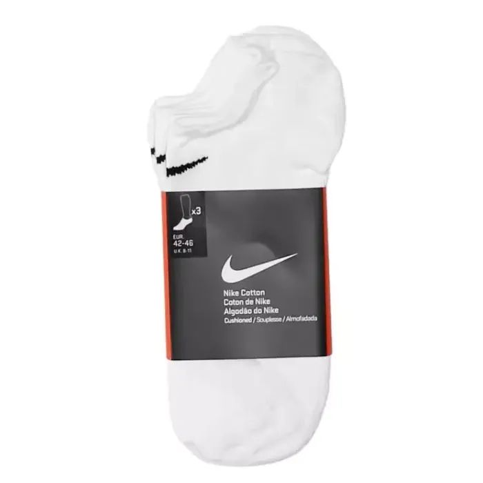 Носки Nike U NK LTWT NS 3PR-VALUE SX2554-101 42-46 3 пари Білі (659658575660) изображение 5
