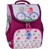 Портфель Bagland з ліхтариками Успіх 12 л. малиновий 430 (00551703) (80213723)