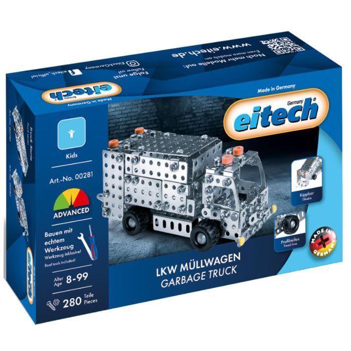 Конструктор Eitech Грузовик мусоровоз (С281)