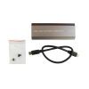 Кишеня зовнішня Dynamode M.2 SSD NVMe/SATA combo USB3.2 GEN2 USB-C (DM-CAD-SSD05) зображення 6