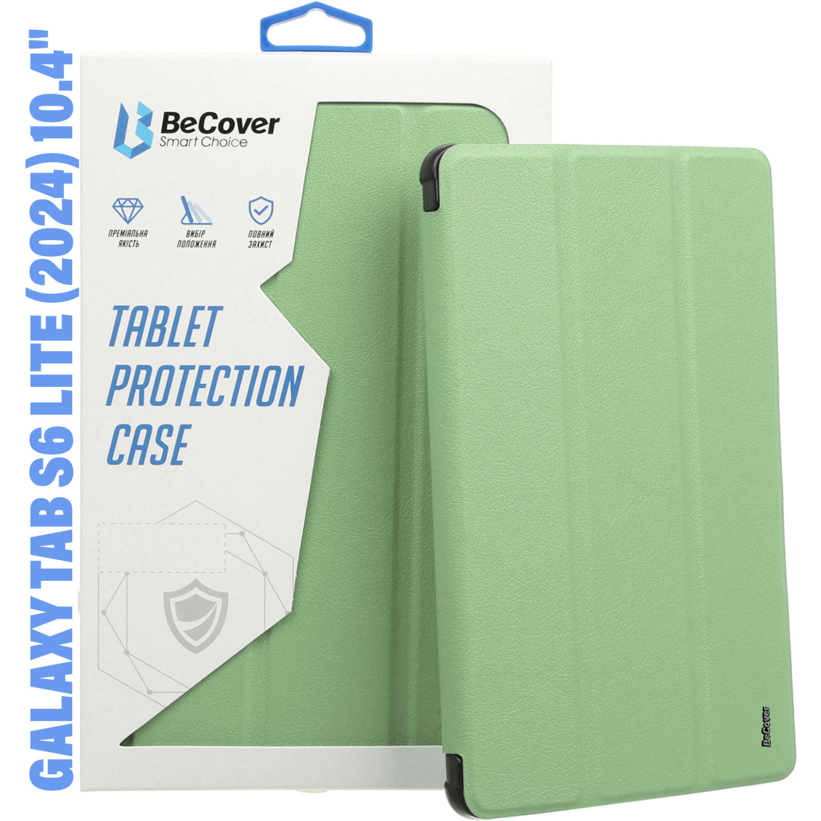 Чехол для планшета BeCover Soft Edge Stylus Mount Samsung Tab S6 Lite (2024) 10.4" P620/P625/P627 Deep Blue (710837)
