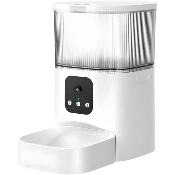 Універсальний посуд для тварин Catmaster Смарт автоматична годівниця Feeder Wifi+Camera (PT08V)