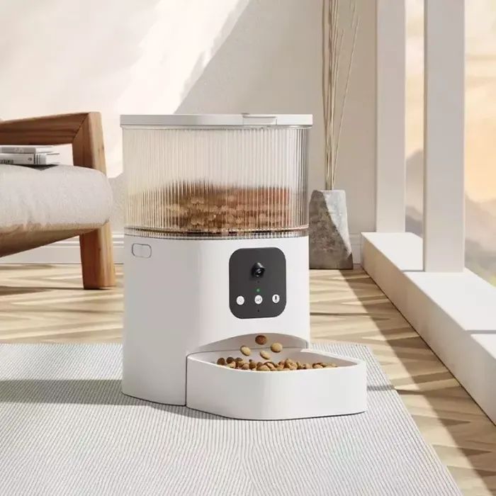 Універсальний посуд для тварин Catmaster Смарт автоматична годівниця Feeder Wifi+Camera (PT08V) зображення 2