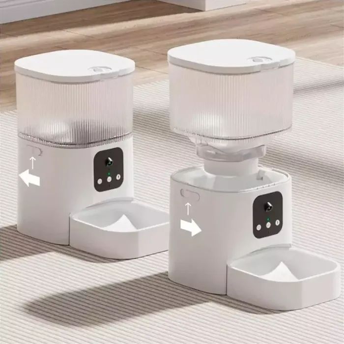Універсальний посуд для тварин Catmaster Смарт автоматична годівниця Feeder Wifi+Camera (PT08V) зображення 3