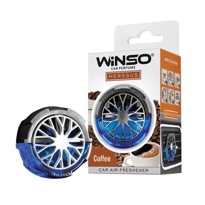 Ароматизатор для автомобіля WINSO Merssus Coffee 18мл (534440)