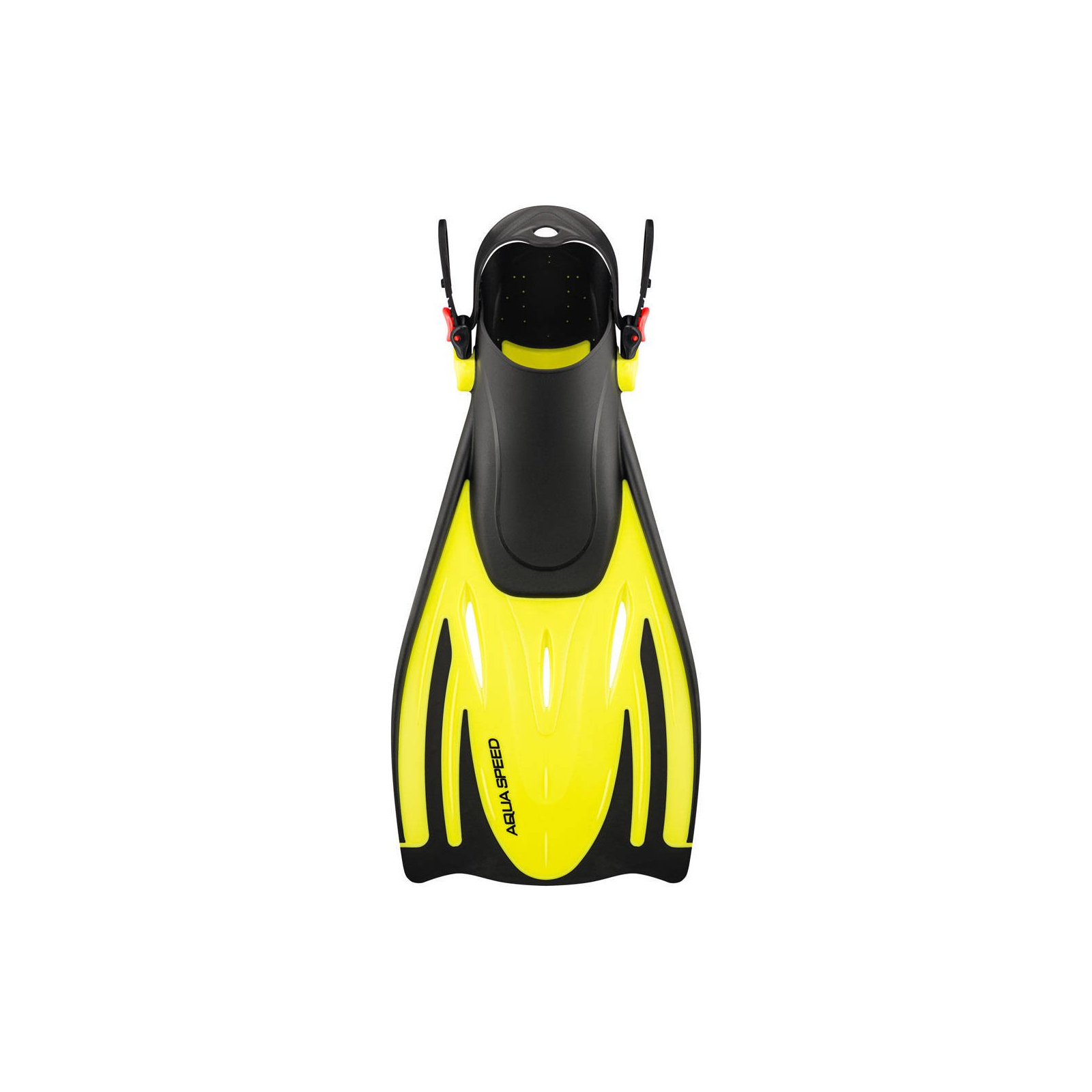 Ласты Aqua Speed Wombat Kid 528-18-1 чорний, жовтий 27-31 (5908217630339) изображение 2